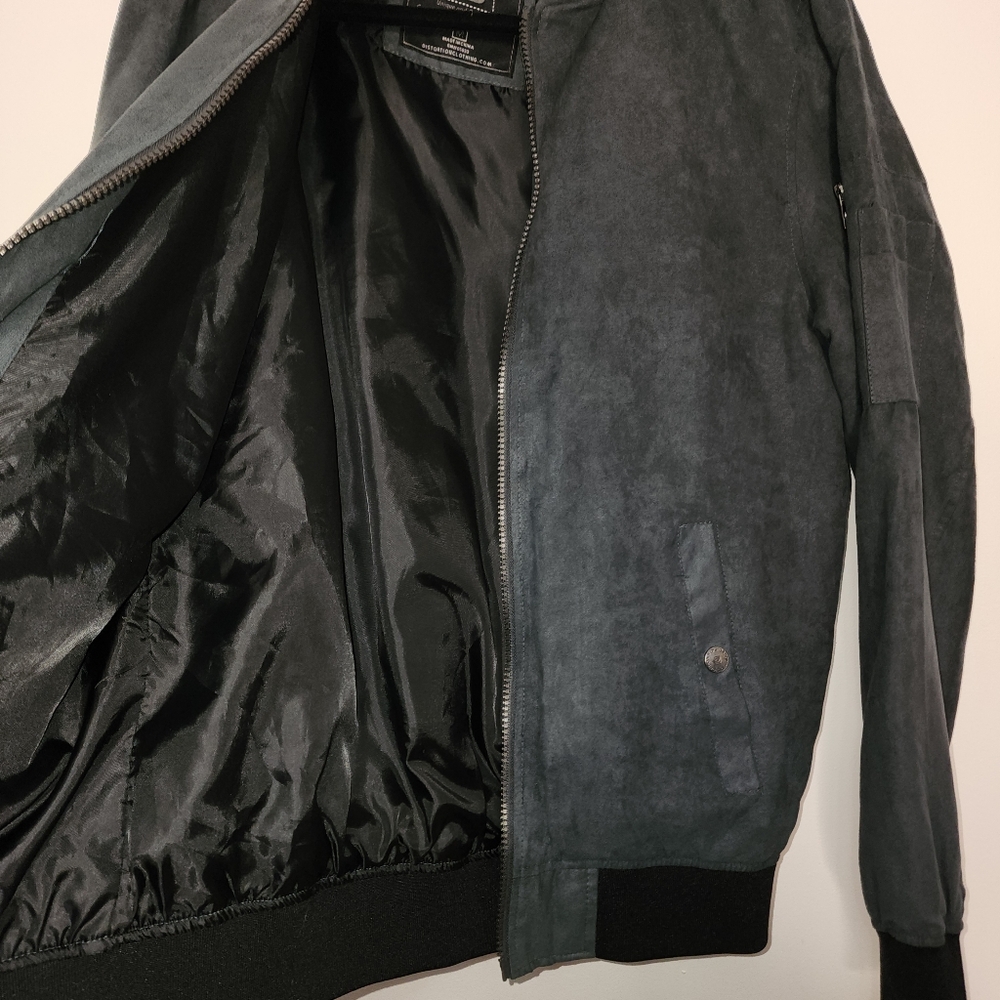 Distortion blue full zip jacket - Picture 10 of 10